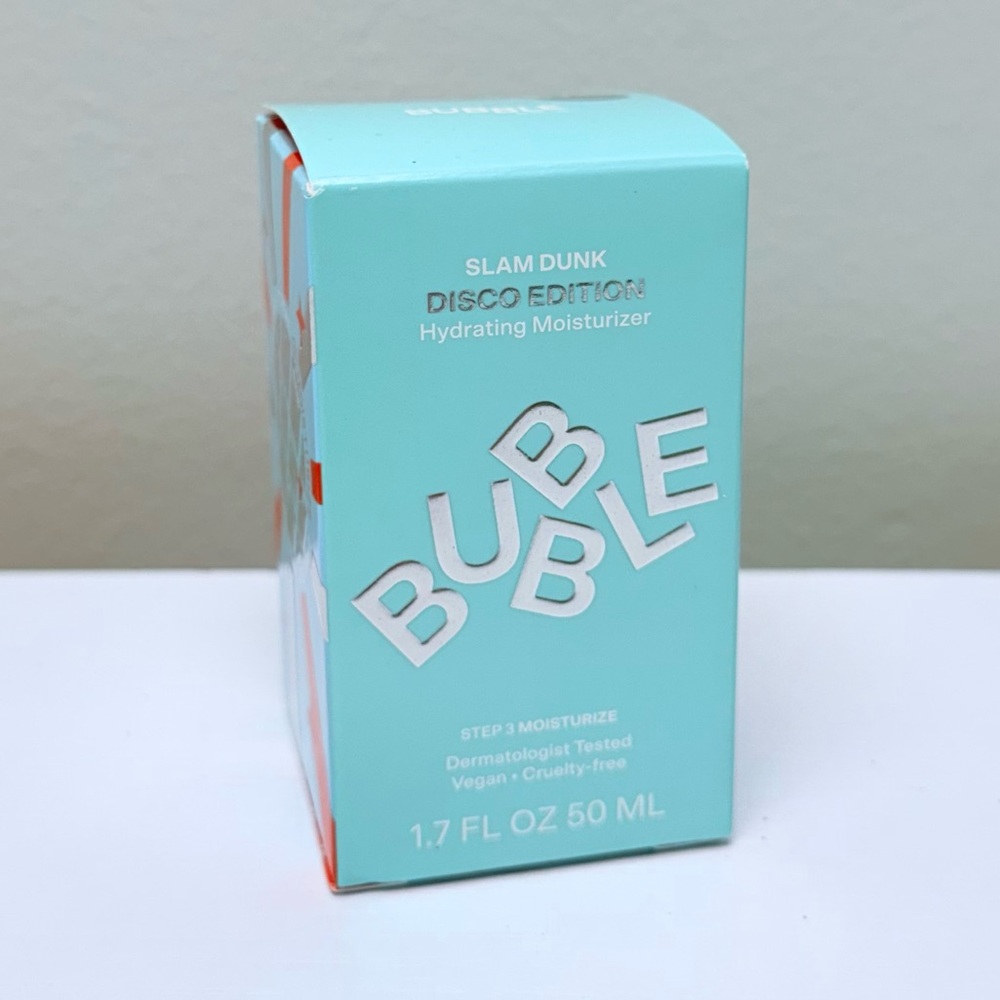 Limited Edition Bubble SLAM DUNK Disco Edition Hydrating Moisturizer, New